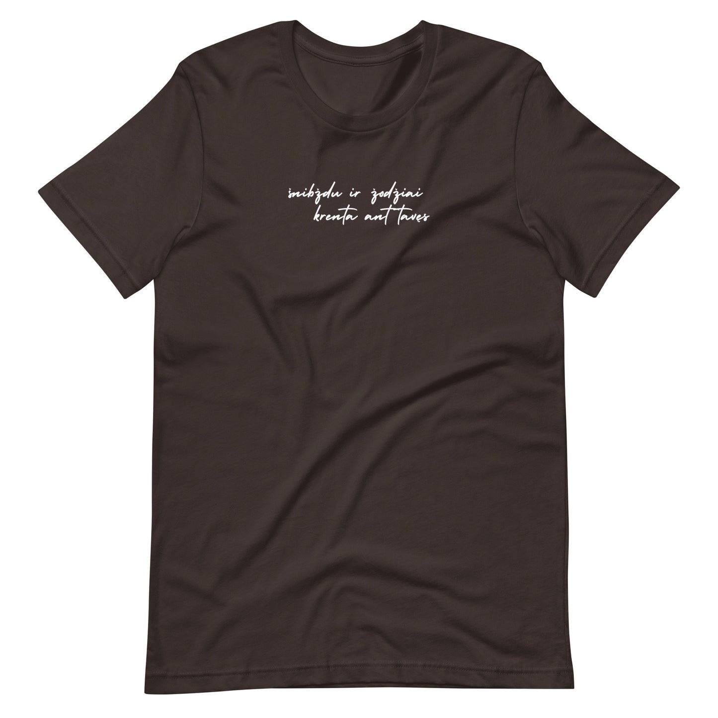 Song Lyrics Unisex t-shirt