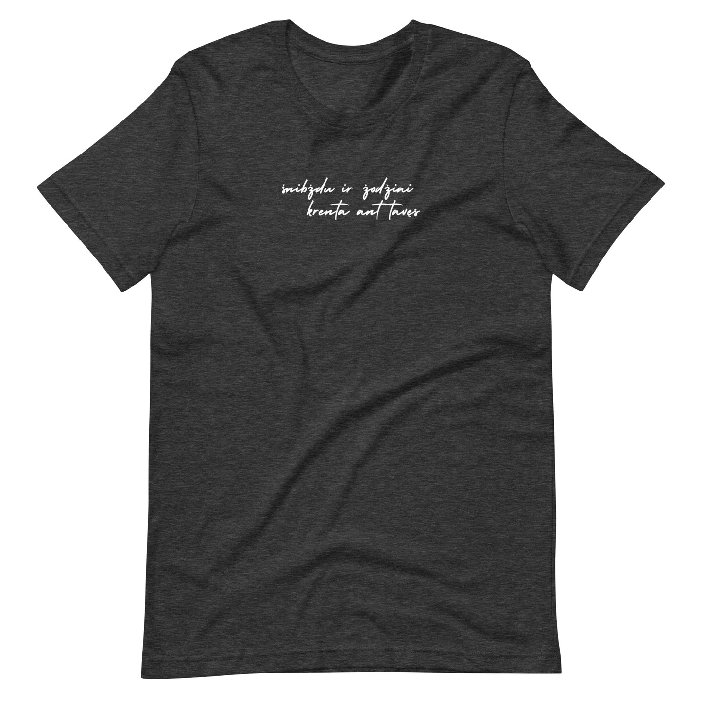 Song Lyrics Unisex t-shirt